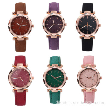 Wholesale Factory Direct Sale Starry Sky Watch For Women Quartz Special Design Small Watches Charm Dress Ladies Wristwatch Hot